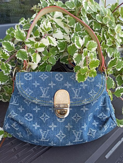 louis vuitton jeans bag vintage|Louis Vuitton denim bag.